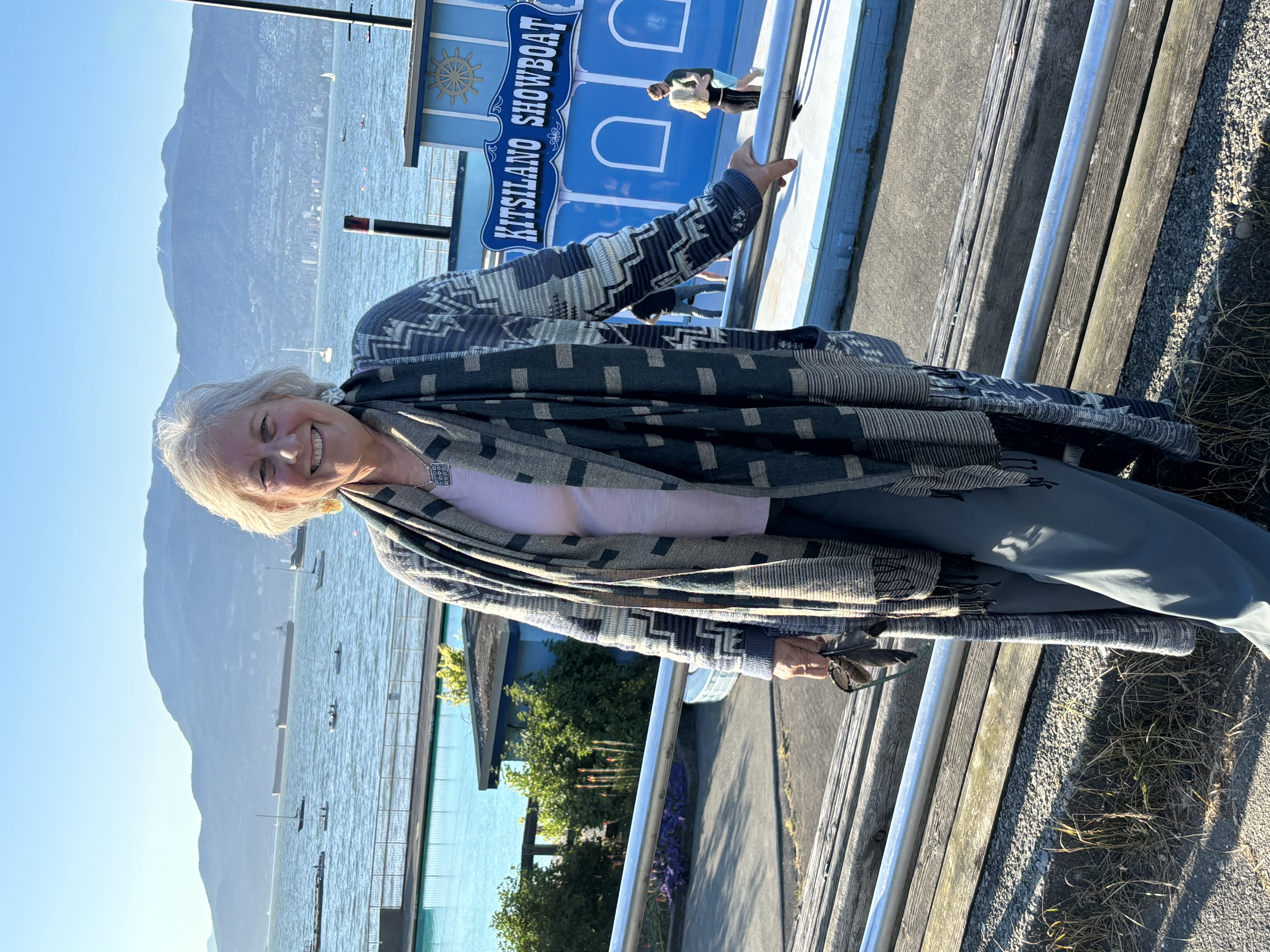 Illana Berger on the waterfront